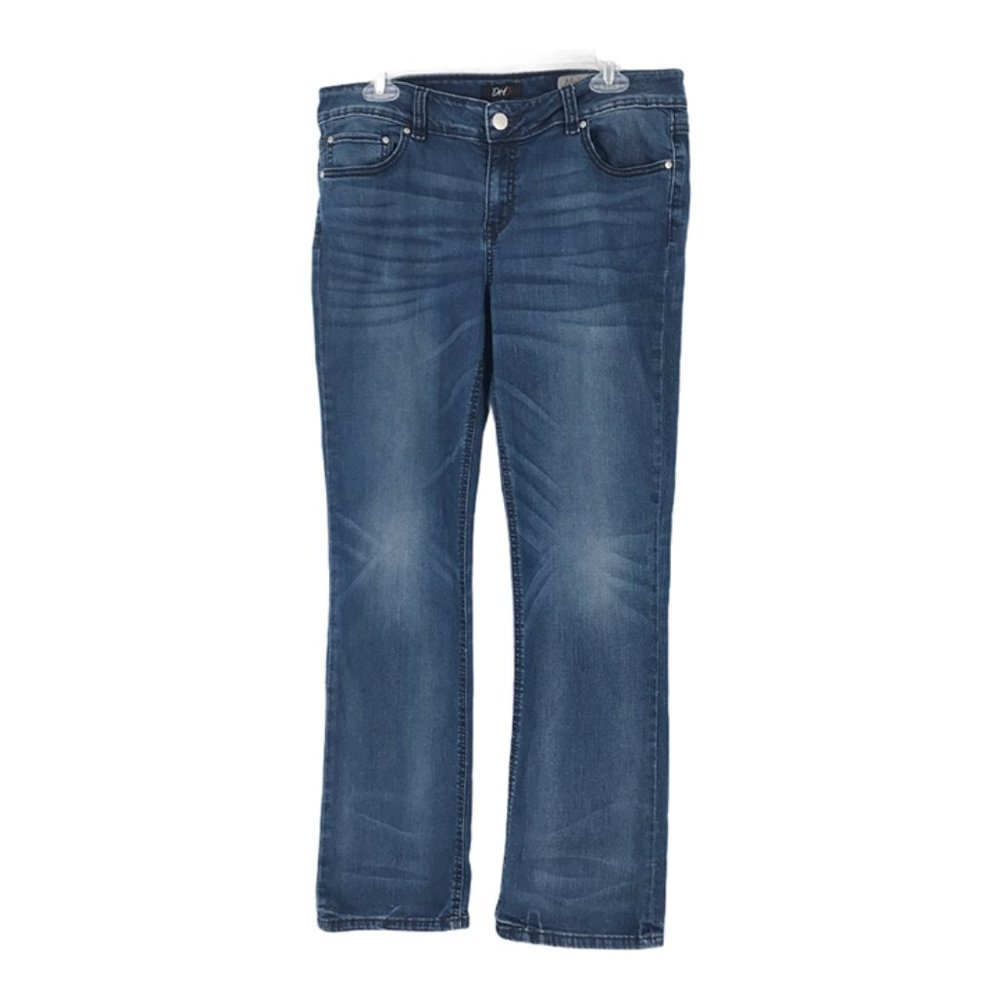 DH3 'Mia' Mid Rise Straight Leg Jeans Size 12x32